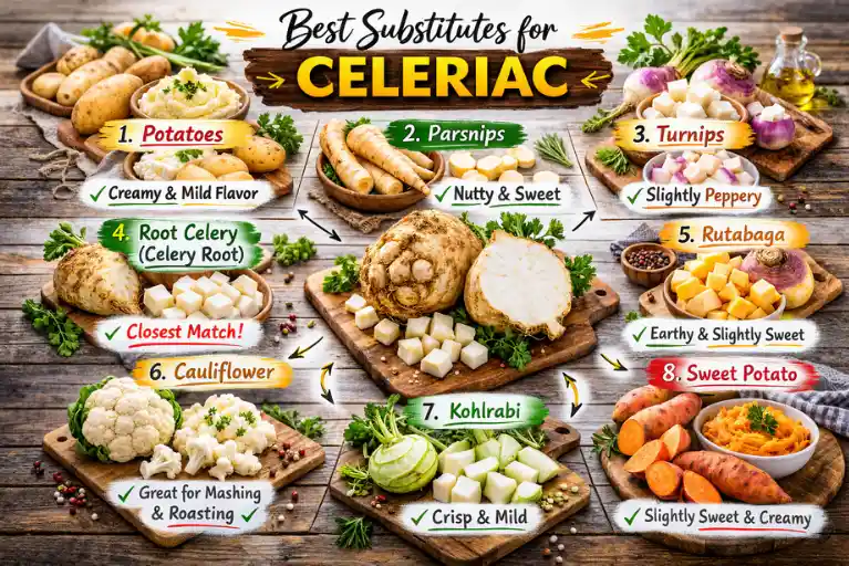 Best Substitutes for Celeriac