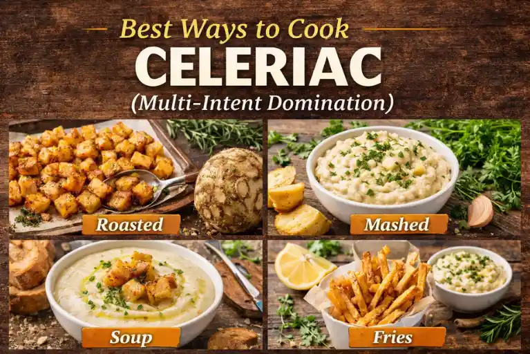 Best Ways to Cook Celeriac (Multi-Intent Domination)