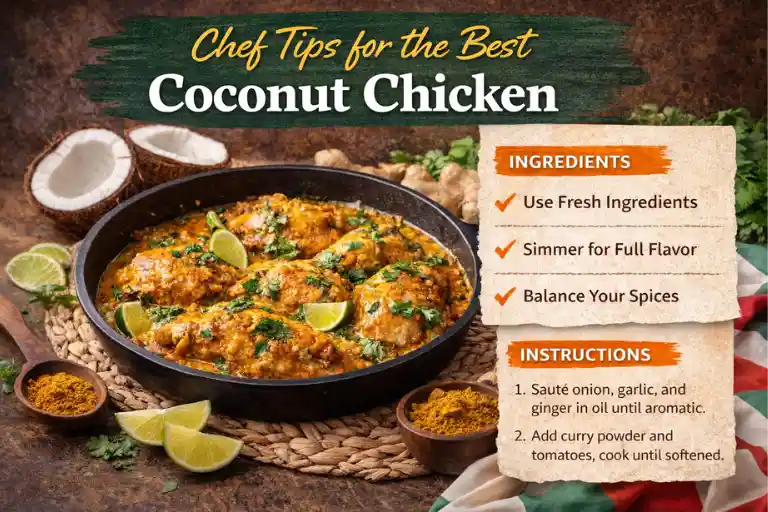 Chef Tips for the Best Coconut Chicken