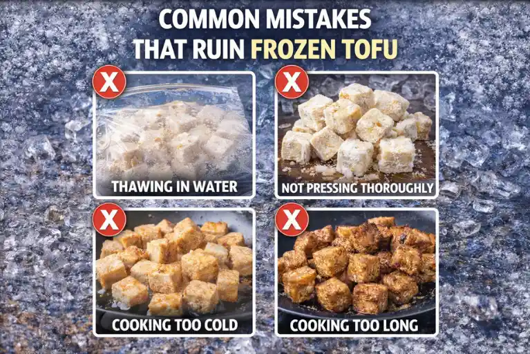 Common Mistakes That Ruin Frozen Tofu