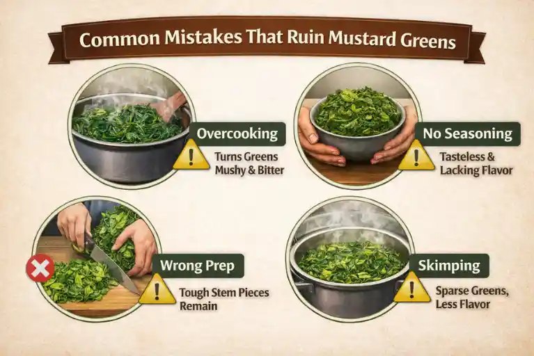 Common Mistakes That Ruin Mustard Greens