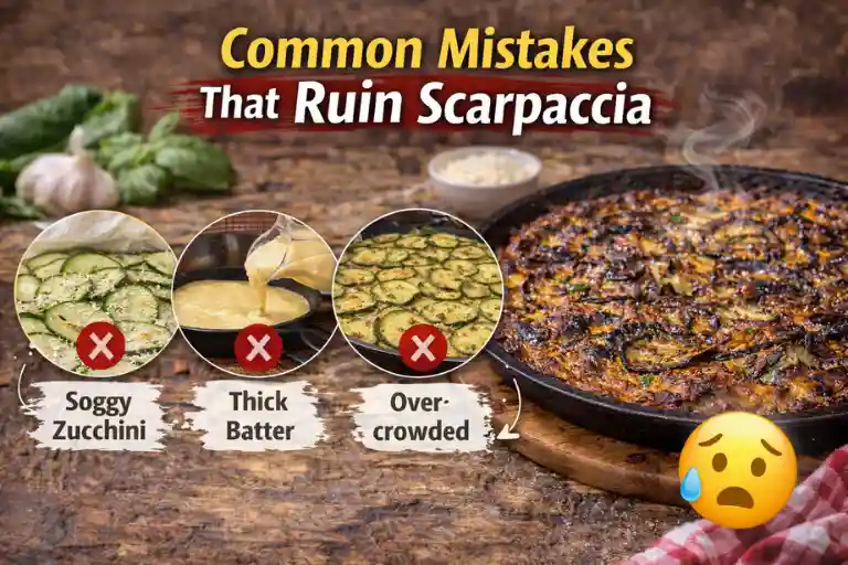 Common Mistakes That Ruin Scarpaccia