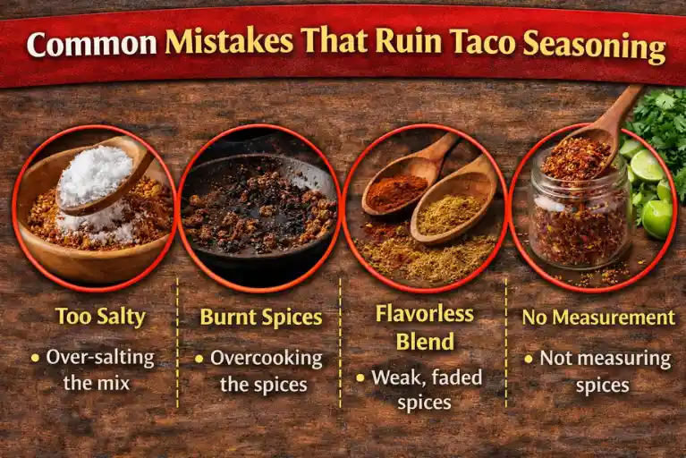 Common Mistakes That Ruin Taco Seasoning