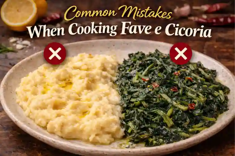 Common Mistakes When Cooking Fave e Cicoria