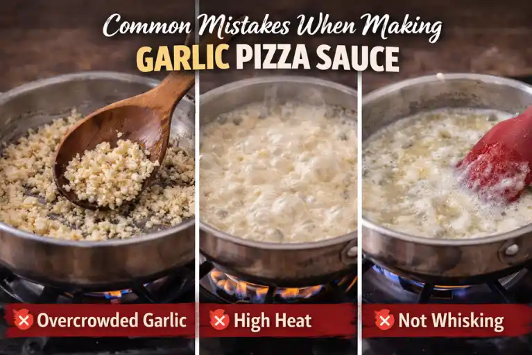 Common Mistakes When Making Garlic Pizza Sauce