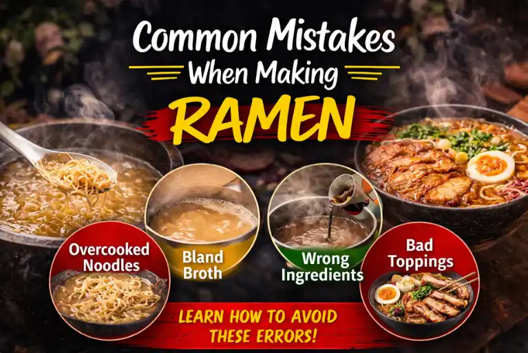 Common Mistakes When Making Ramen