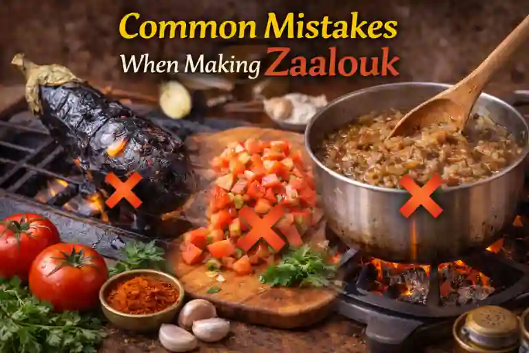 Common Mistakes When Making Zaalouk