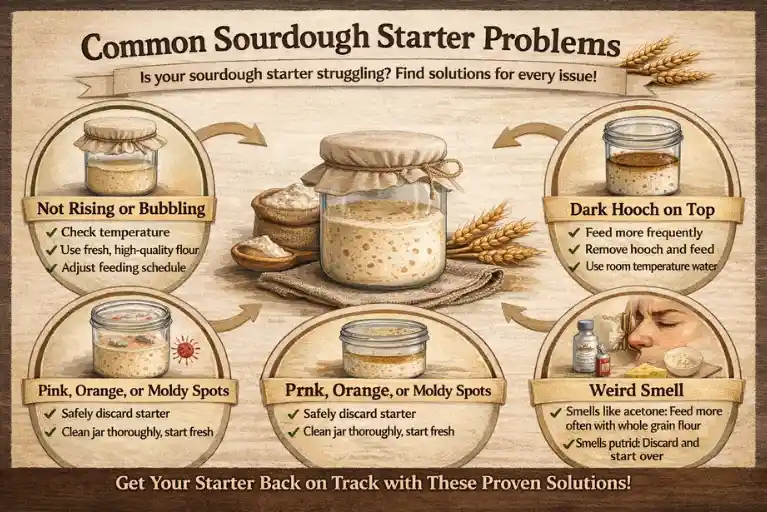 Common Sourdough Starter Problems