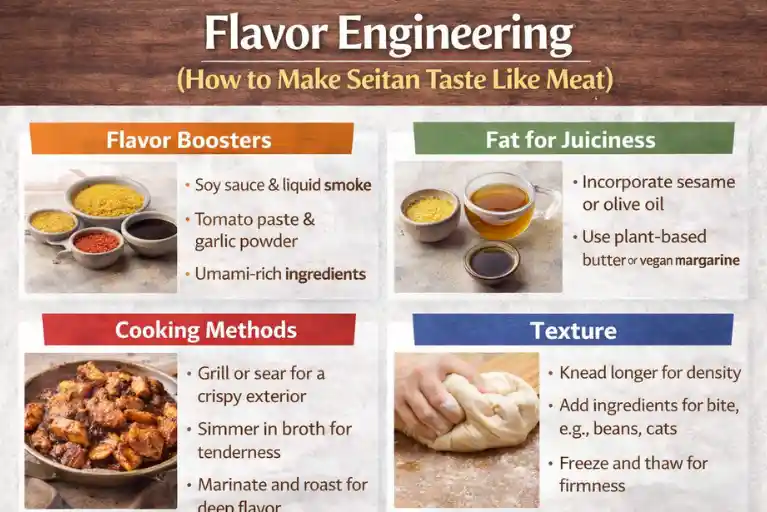 Flavor Engineering (How to Make Seitan Taste Like Meat)