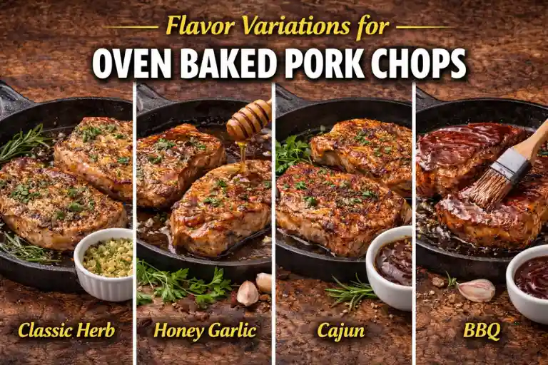 Flavor Variations for Oven Baked Pork Chops