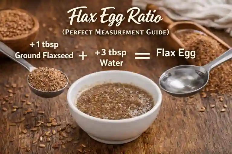 Flax Egg Ratio (Perfect Measurement Guide)
