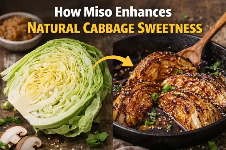 How Miso Enhances Natural Cabbage Sweetness