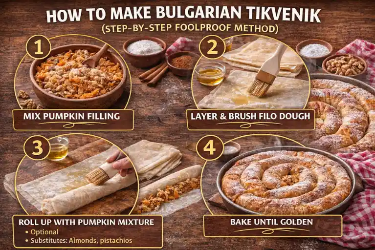 How To Make Bulgarian Tikvenik (Step-by-Step Foolproof Method)