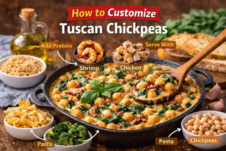 How to Customize Tuscan Chickpeas
