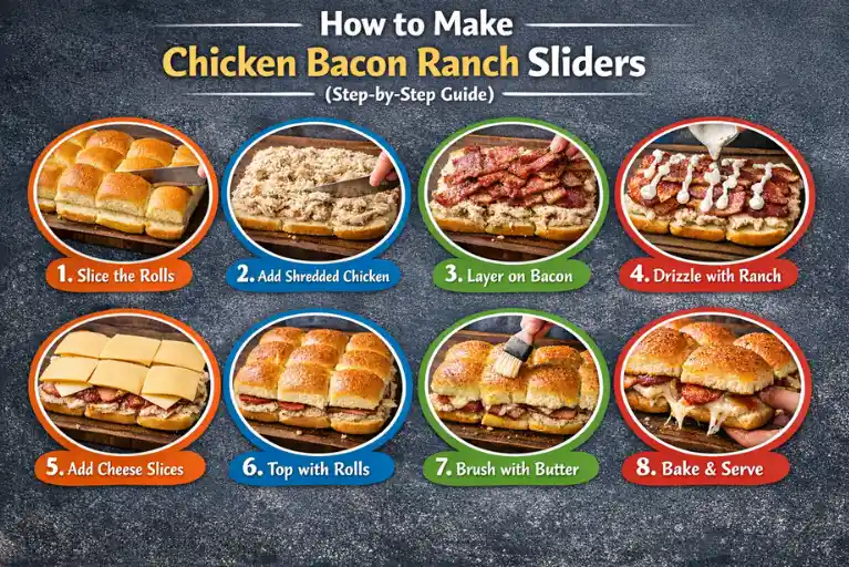 How to Make Chicken Bacon Ranch Sliders (Step-by-Step Guide)
