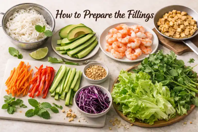 How to Prepare the Fillings
