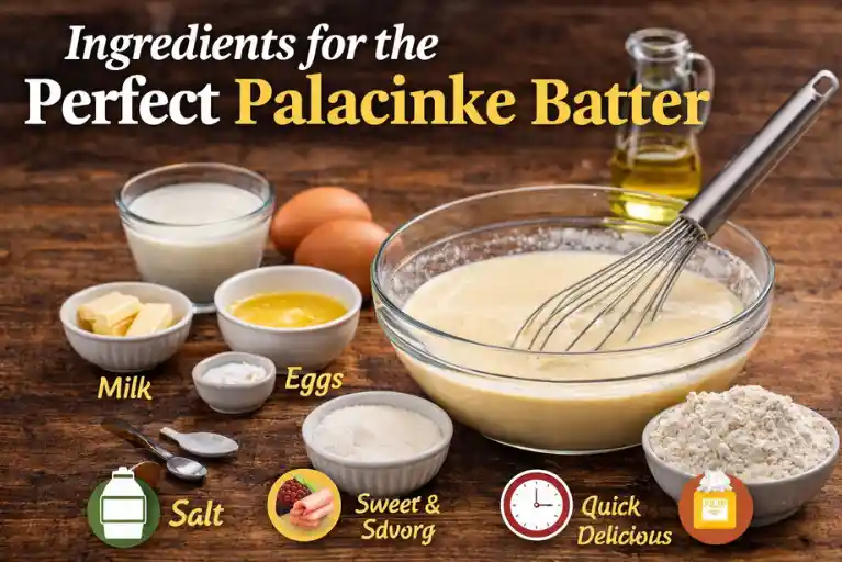 Ingredients for the Perfect Palacinke Batter