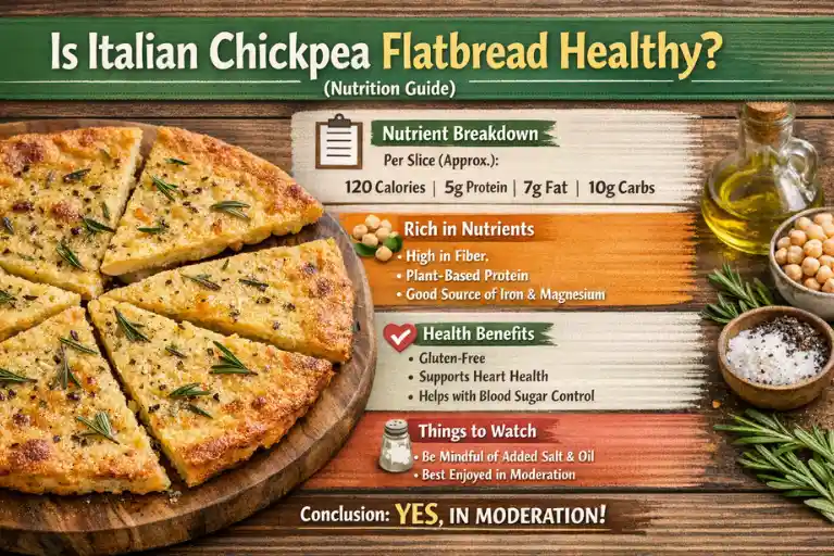 Is Italian Chickpea Flatbread Healthy_ (Nutrition Guide)