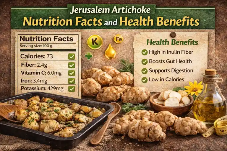 Jerusalem Artichoke Nutrition Facts and Health Benefits