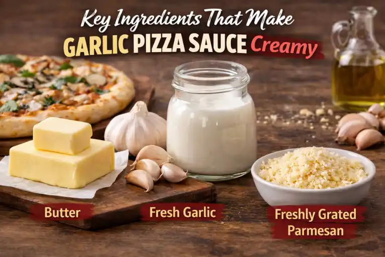 Key Ingredients That Make Garlic Pizza Sauce Creamy