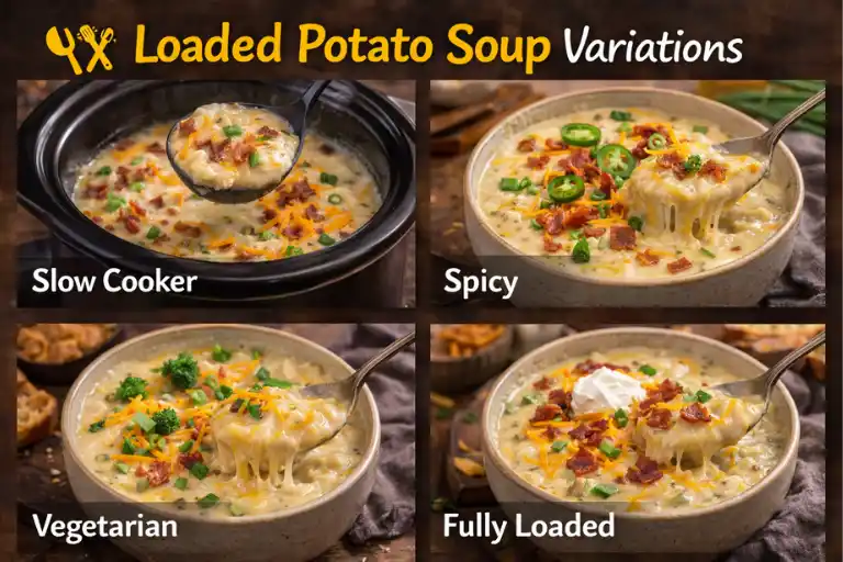 Loaded Potato Soup Variations