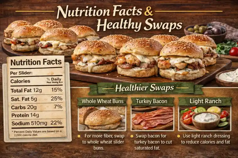 Nutrition Facts & Healthy Swaps