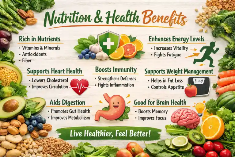 Nutrition & Health Benefits
