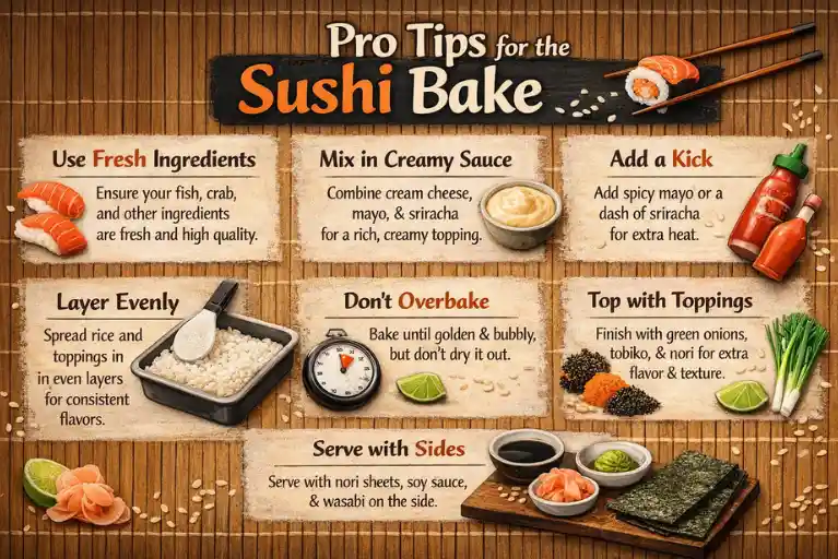 Pro Tips for the Best Sushi Bake