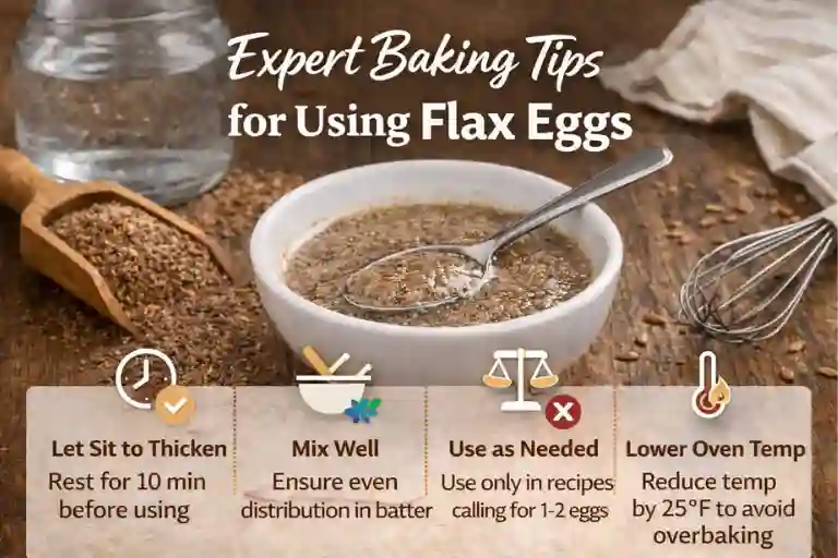 Expert Baking Tips for Using Flax Eggs