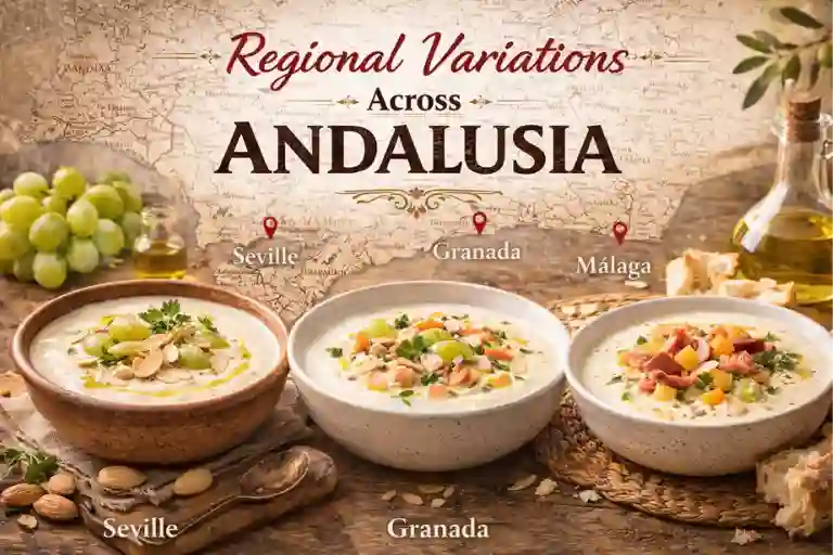 Regional Variations Across Andalusia