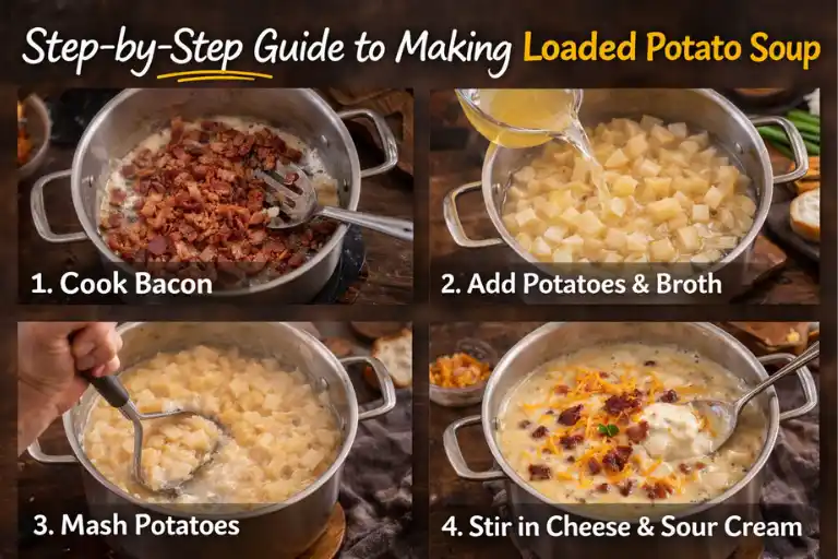 Step-by-Step Guide to Making Loaded Potato Soup