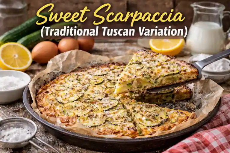 Sweet Scarpaccia (Traditional Tuscan Variation)