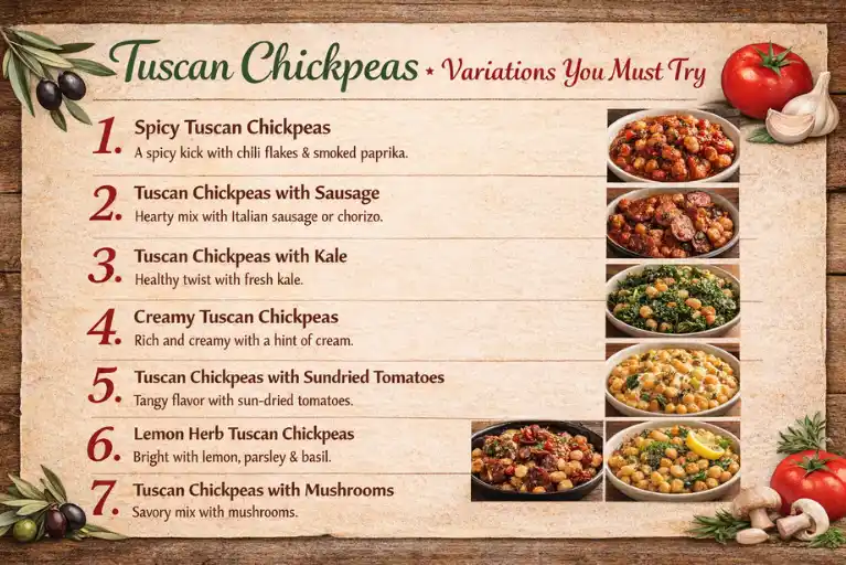 Tuscan Chickpeas Variations You Must Try