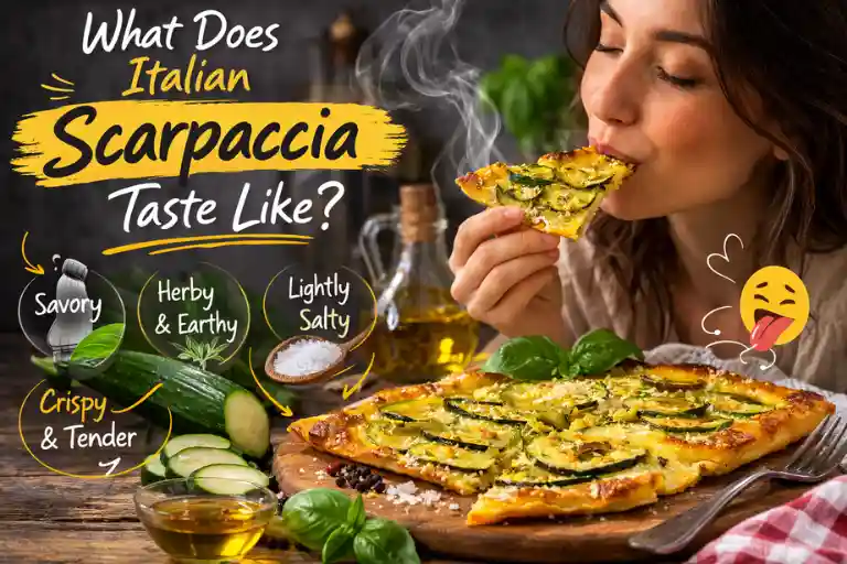 What Does Italian Scarpaccia Taste Like