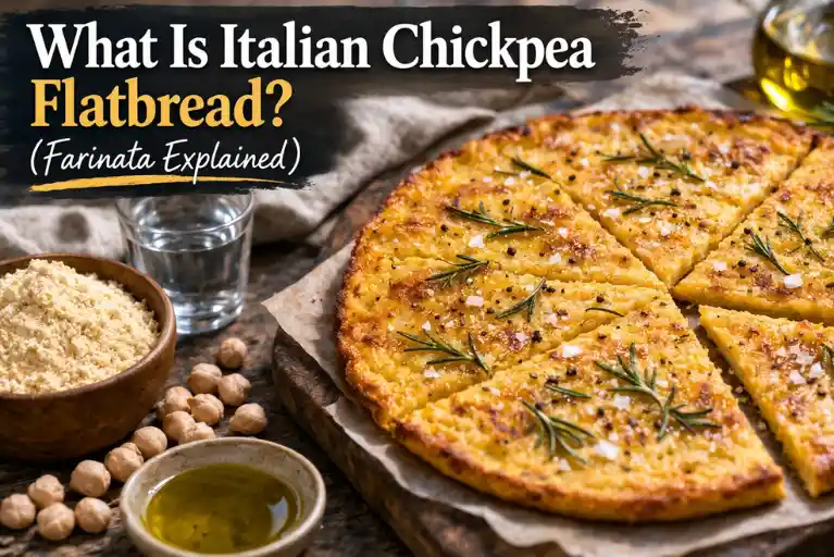 What Is Italian Chickpea Flatbread_ (Farinata Explained)
