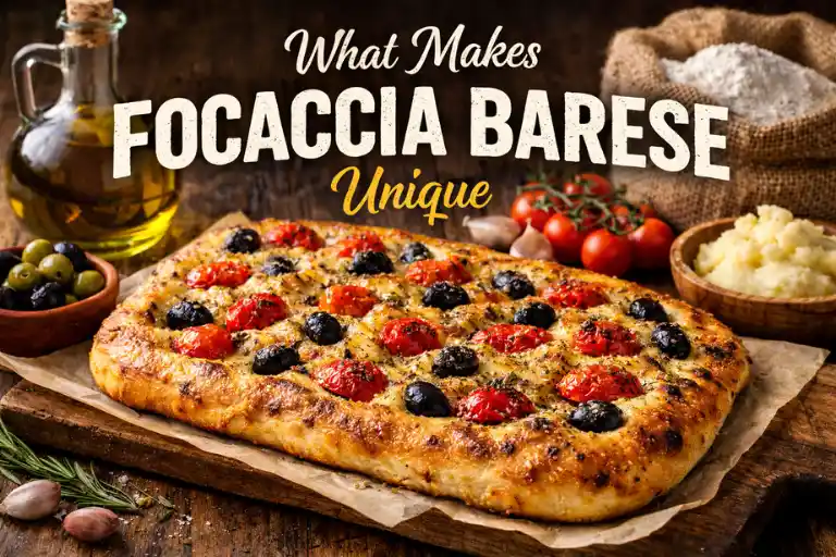 What Makes Focaccia Barese Unique