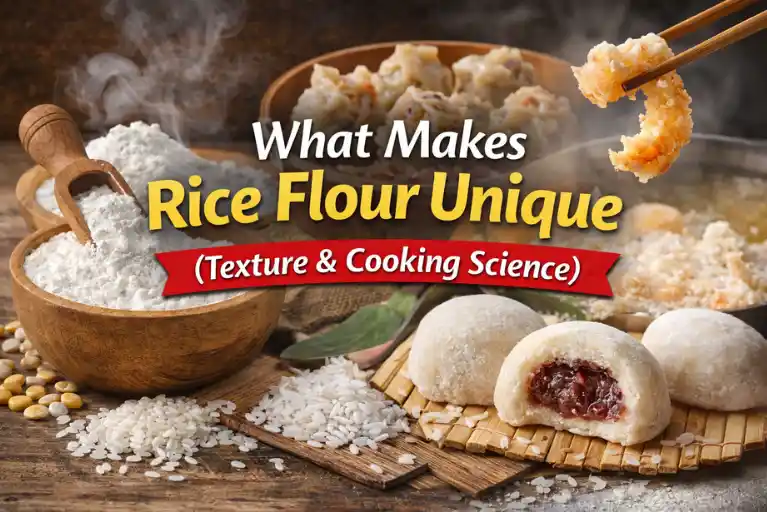 What Makes Rice Flour Unique (Texture & Cooking Science)