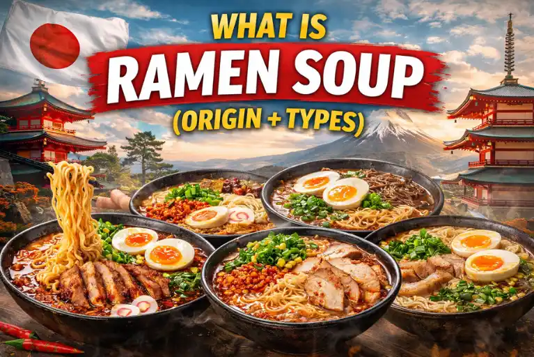 What is Ramen Soup (Origin + Types)