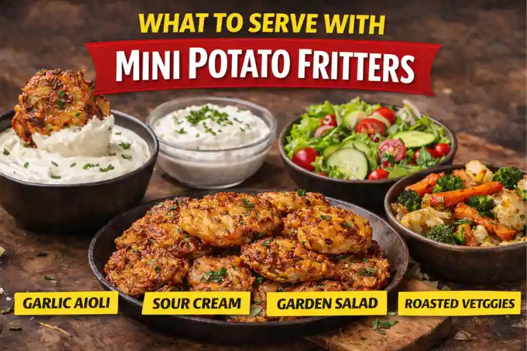 What to Serve With Mini Potato Fritters
