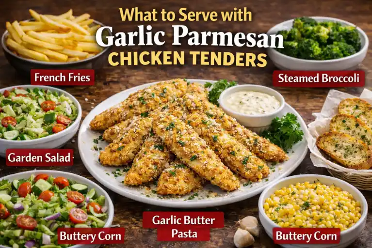 What to Serve with Garlic Parmesan Chicken Tenders