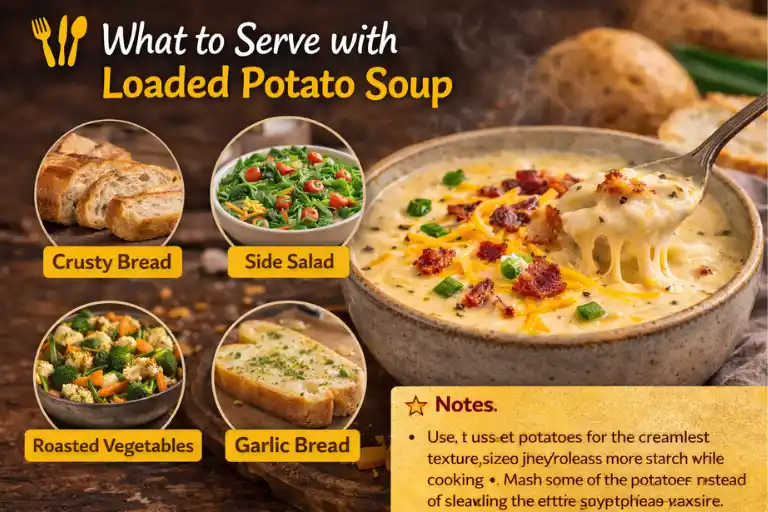 What to Serve with Loaded Potato Soup