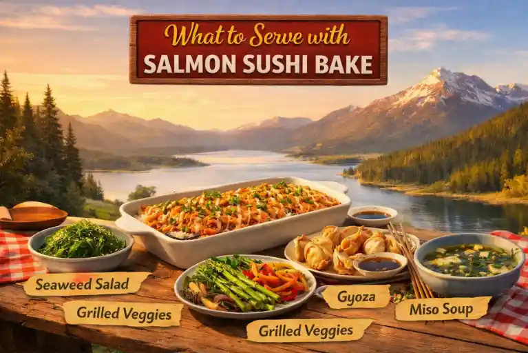 What to Serve with Salmon Sushi Bake