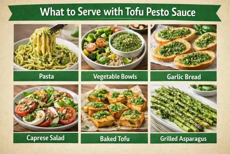 What to Serve with Tofu Pesto Sauce