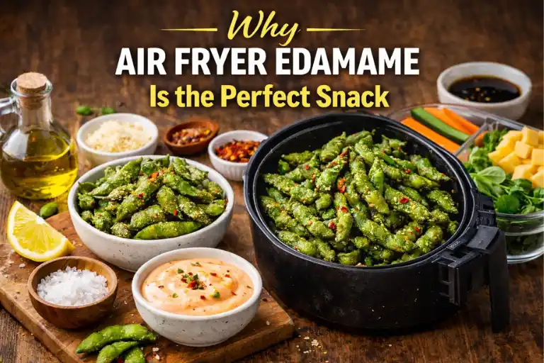 Why Air Fryer Edamame Is the Perfect Snack