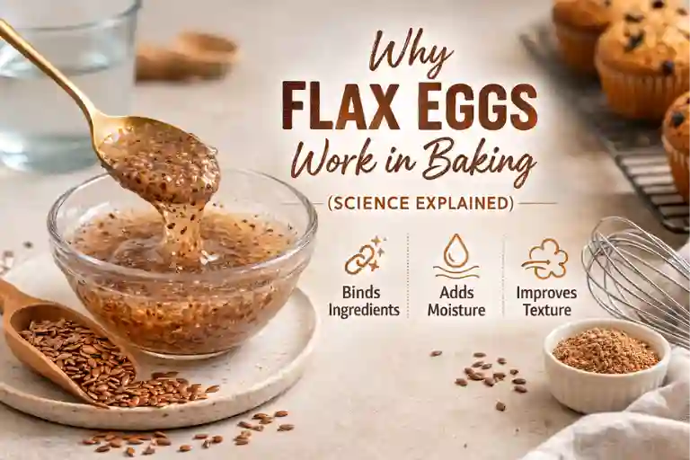 Why Flax Eggs Work in Baking (Science Explained)