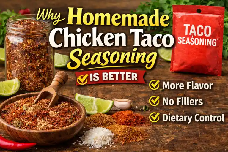 Why Homemade Chicken Taco Seasoning Is Better