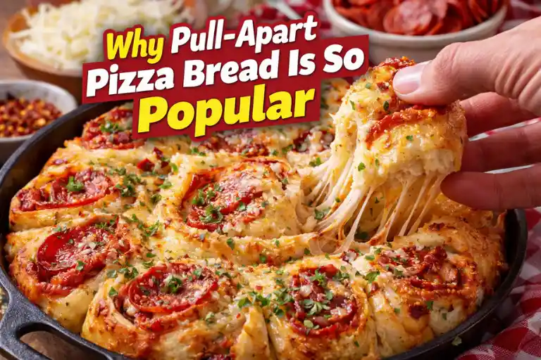 Why Pull-Apart Pizza Bread Is So Popular
