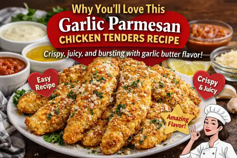 Why You’ll Love This Garlic Parmesan Chicken Tenders Recipe