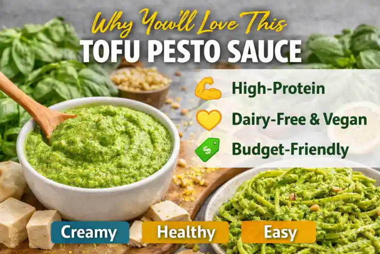 Why You’ll Love This Tofu Pesto Sauce