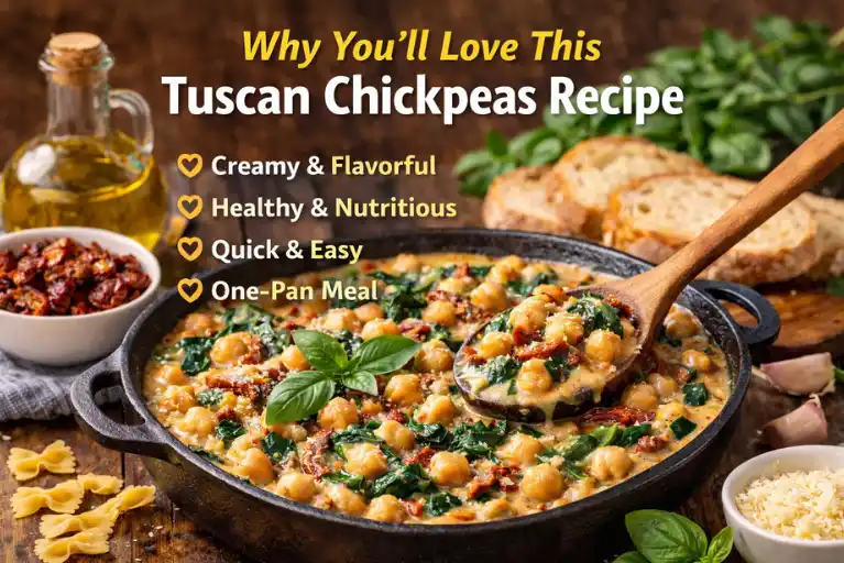 Why You’ll Love This Tuscan Chickpeas Recipe
